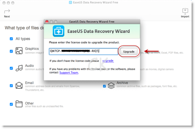 Easeus data recovery wizard trial serial key