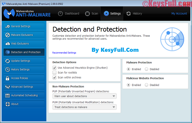 Malwarebytes Premium Serial Key 2016