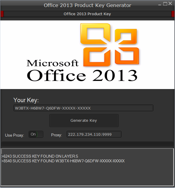 Serial Key Microsoft Visio 2013